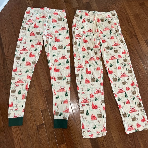 Burt's Bees Intimates & Sleepwear Set Of 2 Burts Bees Vintage Christmas Pajama Bottoms Male